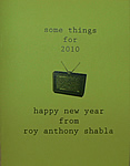 Chapbook: some things for 2010